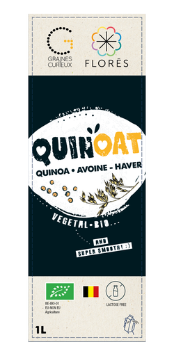 [GDCQOAT1L] 1 litre de Lait végétal Bio Quinoat