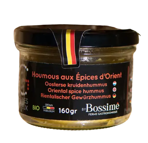 [GDCHPCHE160G] Bocal de 160g de Houmous aux épices d'Orient BIO