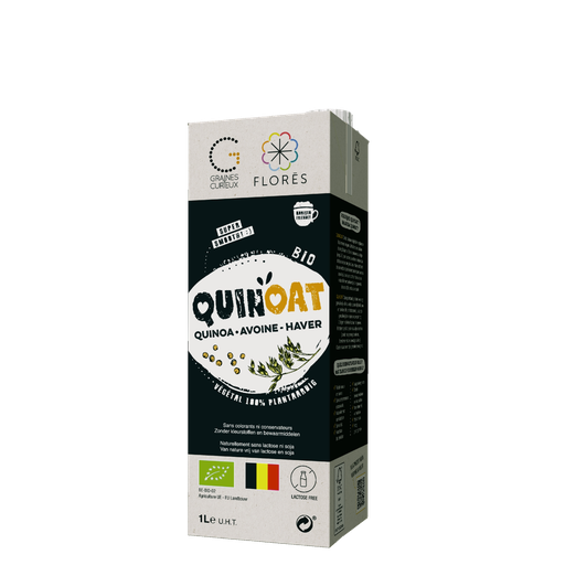 [GDCQOAT12X1L] Pack of 12 x 1 litre Quinoat Organic Plant Milk